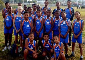 Football foundation athletes receive running kit